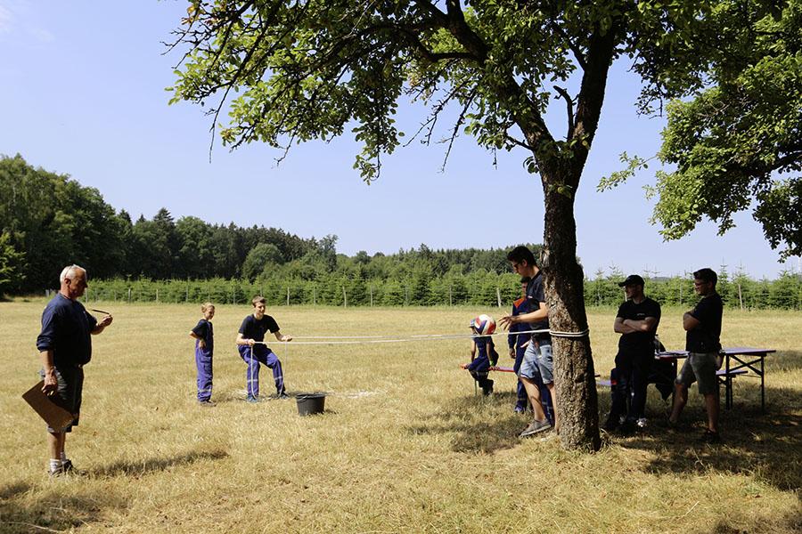 Zeltlager in Scheidental