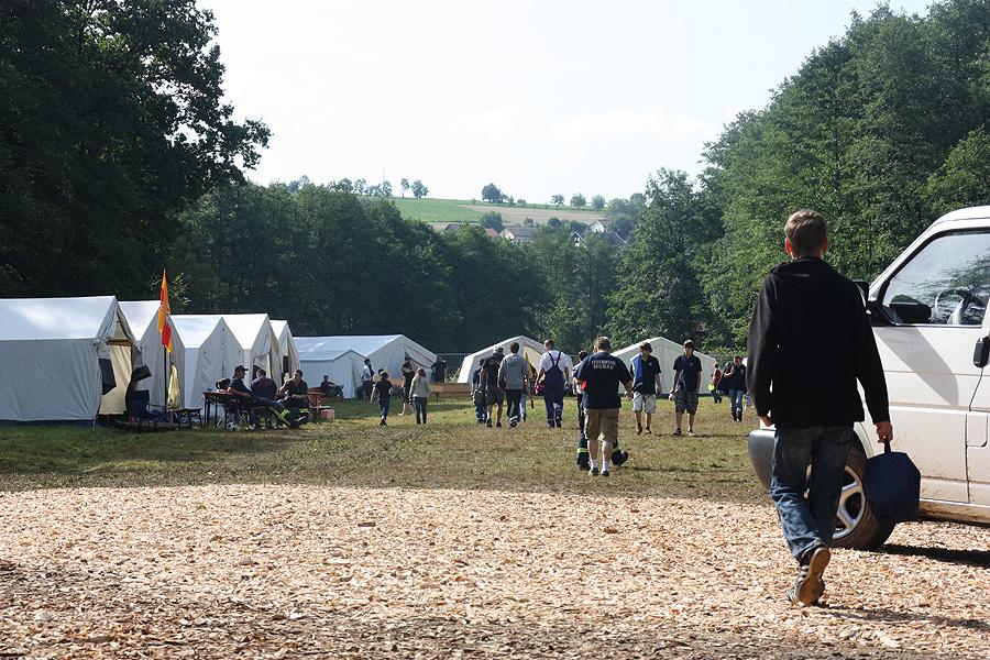 Zeltlager in Rittersbach