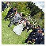 Hochzeit auf dem Golfplatz