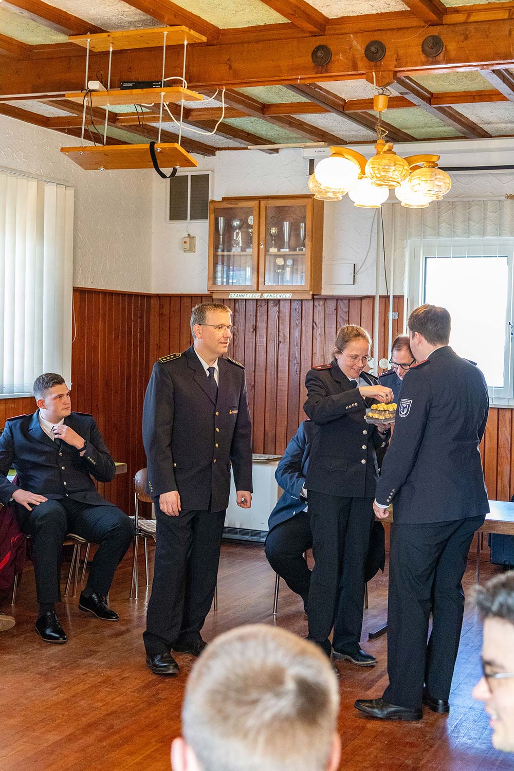 Rochers werden verteilt