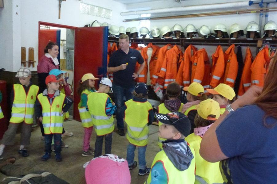 Brandschutzerziehung im Kindergarten