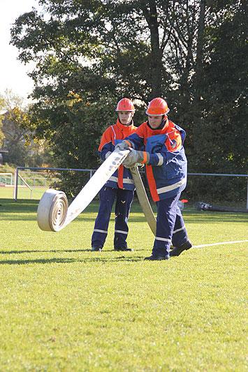 Löschangriff in Buchen