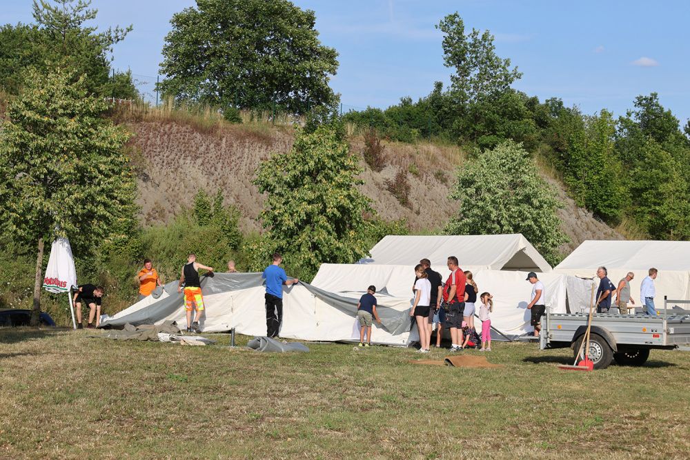 Zeltlager in Bödigheim