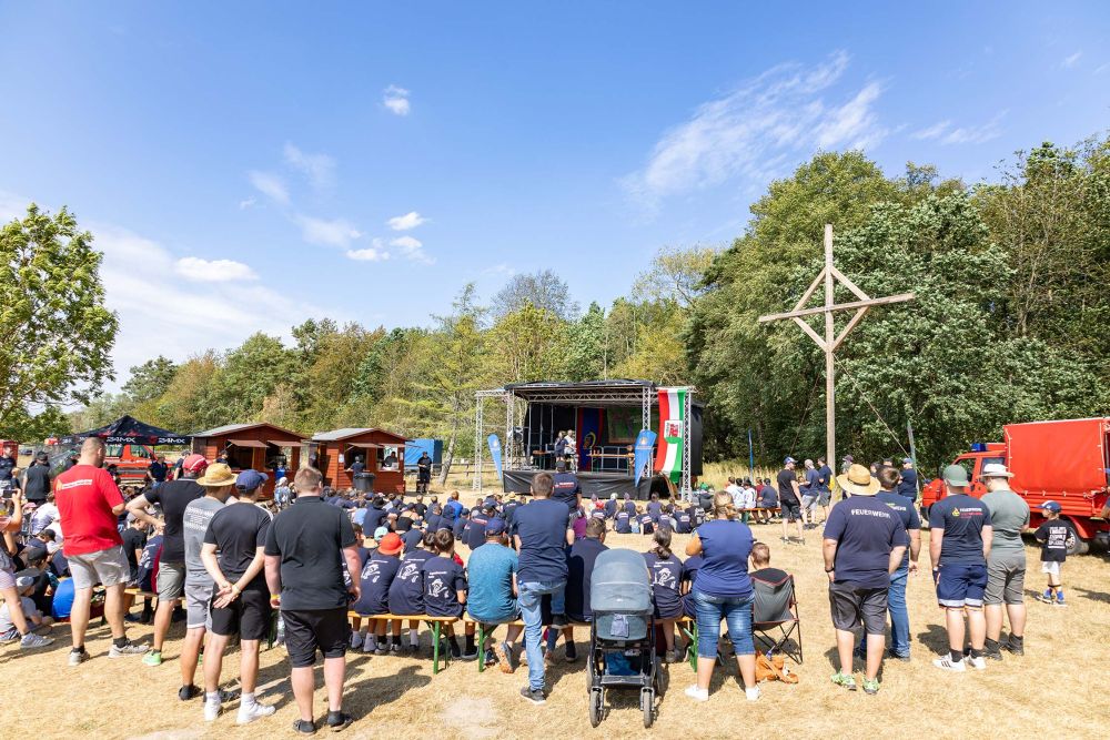 Impression vom Zeltlager in Glashofen am Samstag