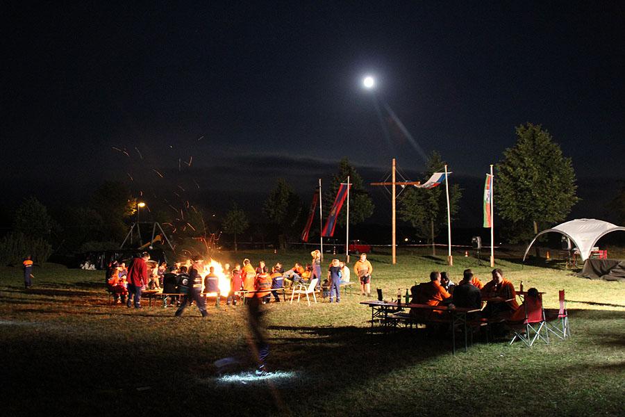 Zeltlager in Scheidental