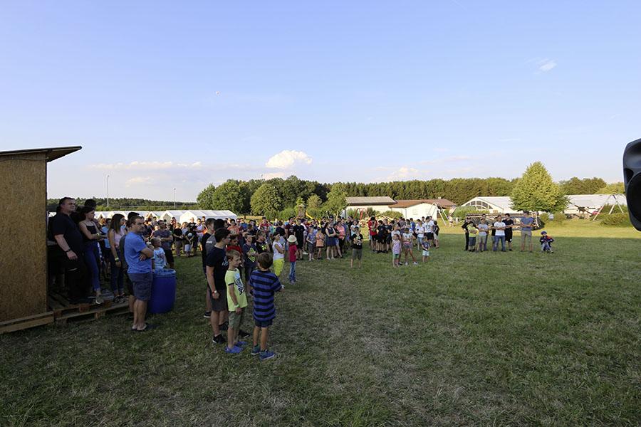 Zeltlager in Scheidental