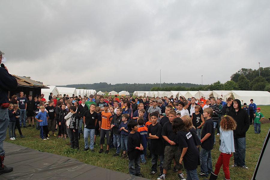 Zeltlager in Scheidental