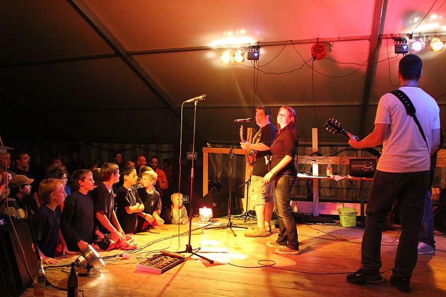 Zeltlager in Scheidental