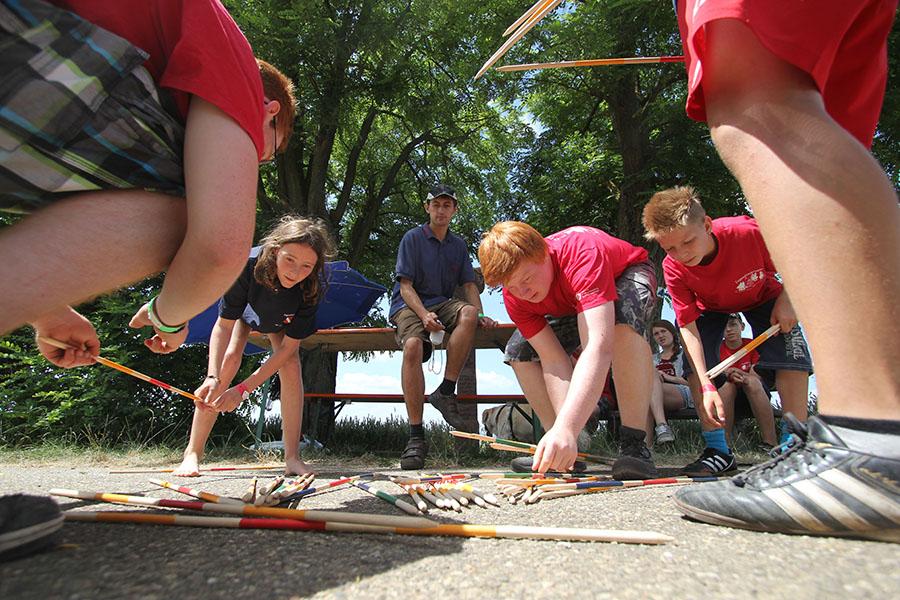 Zeltlager in Hettingen