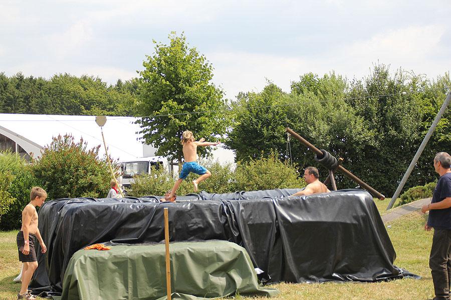 Zeltlager in Scheidental