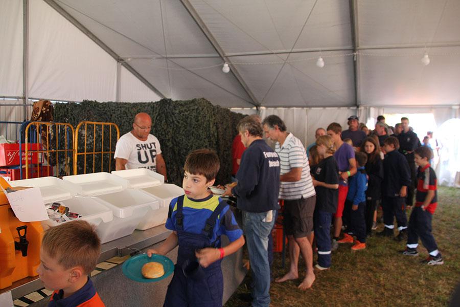 Zeltlager in Hettingen