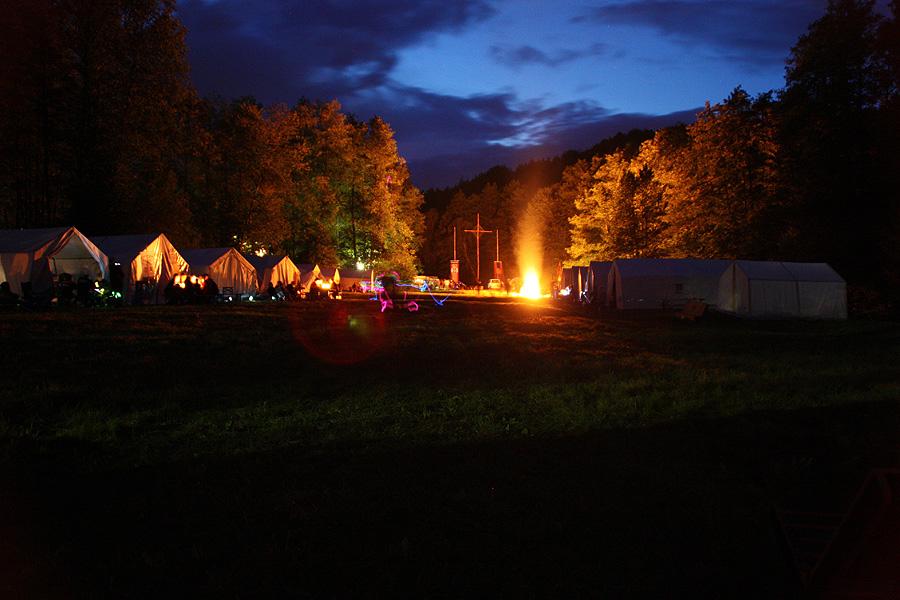 Zeltlager in Rittersbach