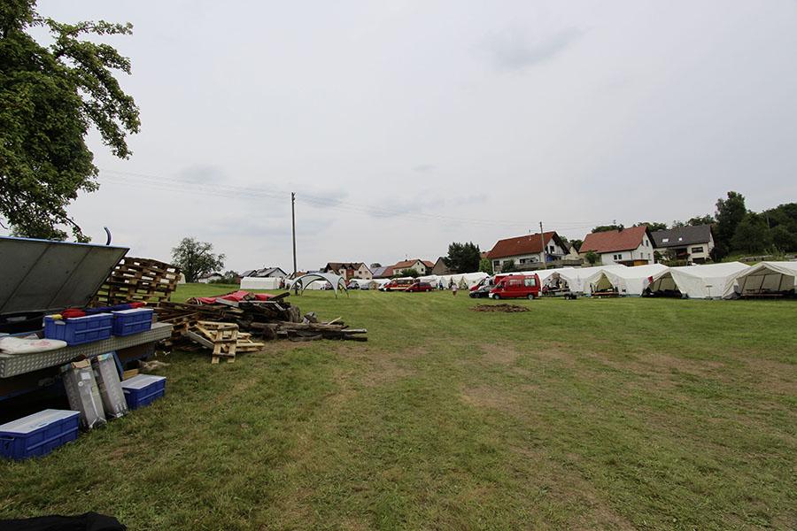 Zeltlager in Laudenberg