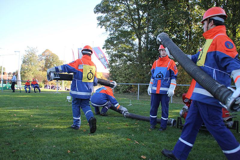 Löschangriff in Buchen