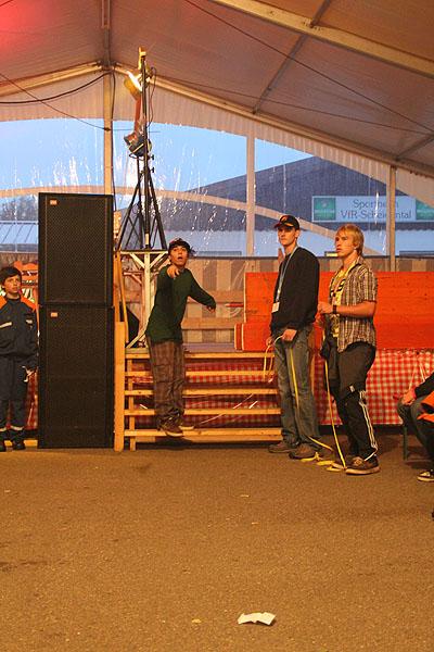 Zeltlager in Scheidental