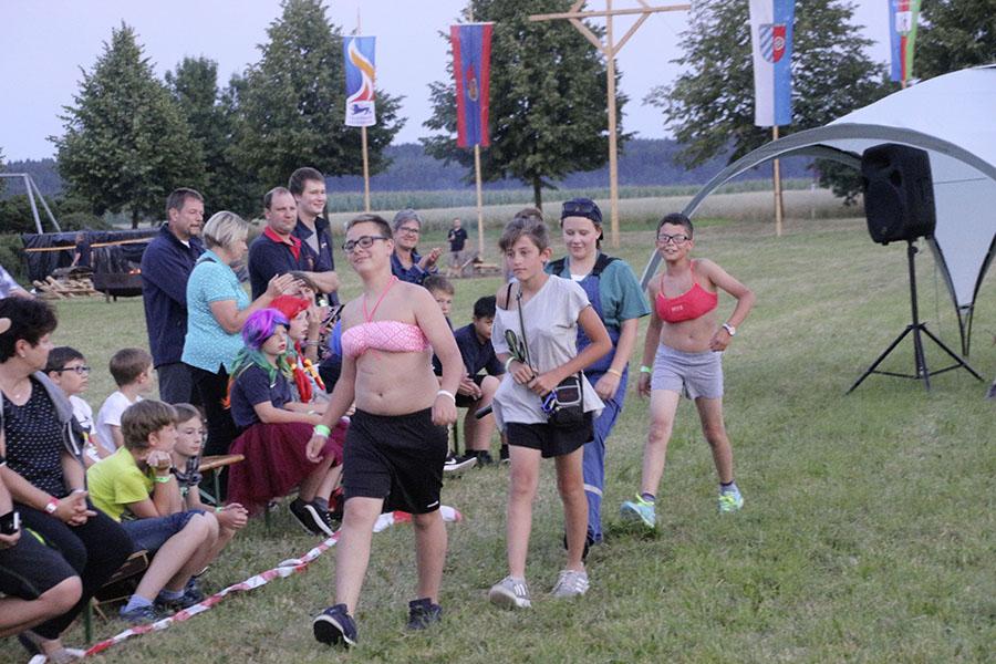 Zeltlager in Scheidental