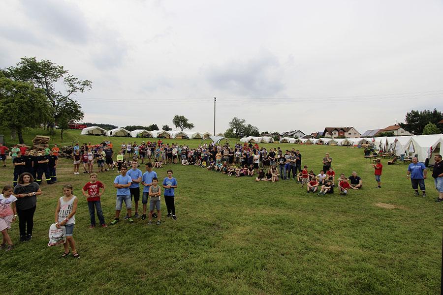 Zeltlager in Laudenberg