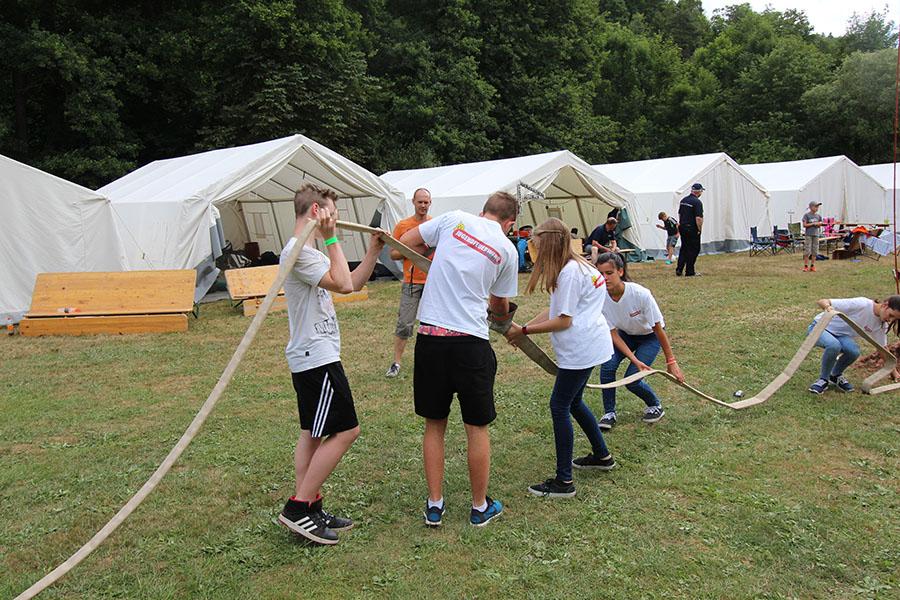 Zeltlager in Buchen
