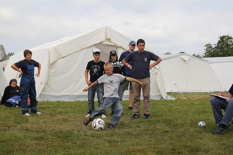 Zeltlager in Scheidental