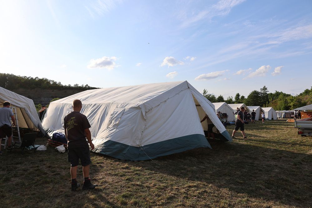 Zeltlager in Bödigheim