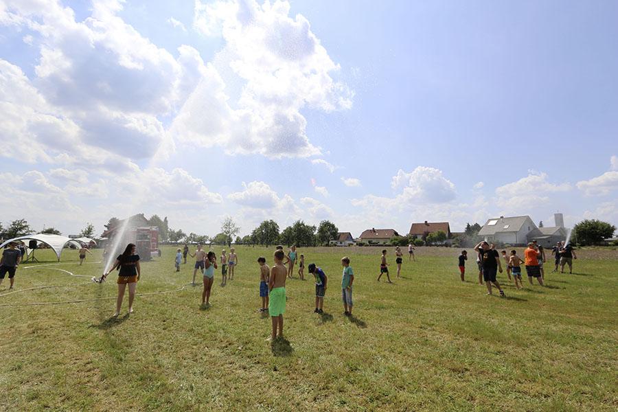 Zeltlager in Scheidental