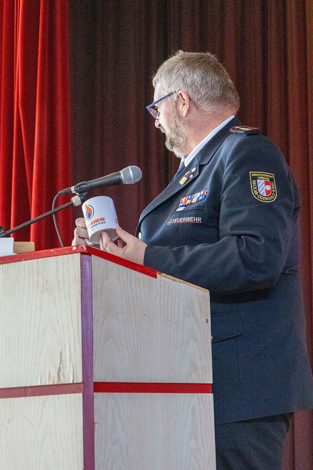 Impressionen vom Festakt zu 50 Jahre Jugendfeuerwehr Neckar-Odenwald-Kreis