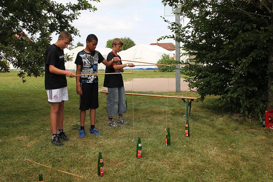 Zeltlager in Scheidental