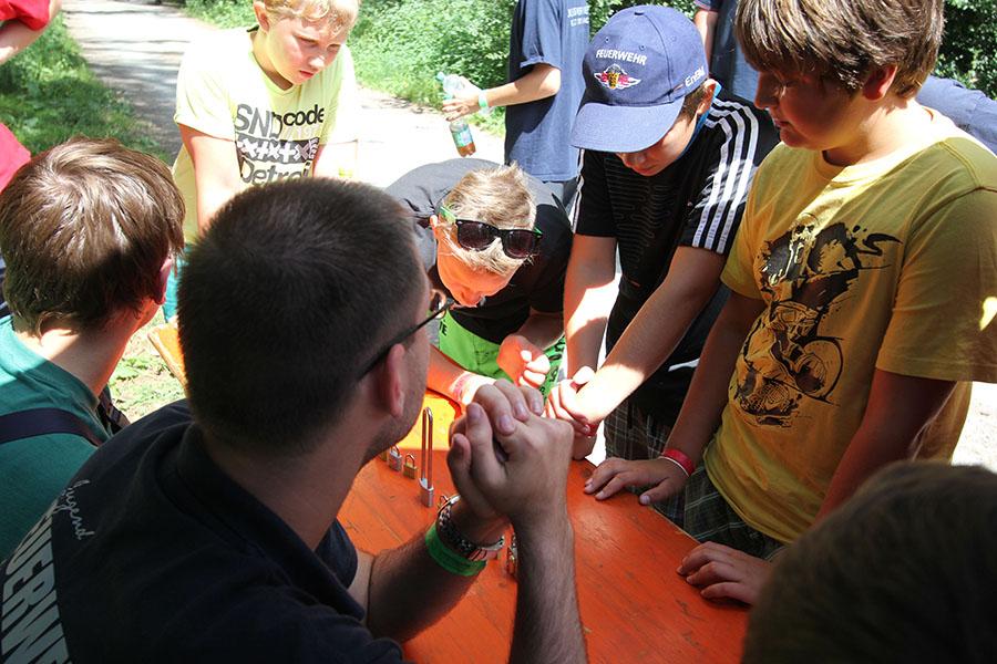 Zeltlager in Hettingen