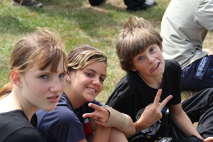 Zeltlager in Scheidental