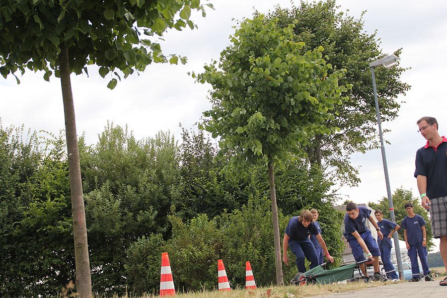 Zeltlager in Scheidental
