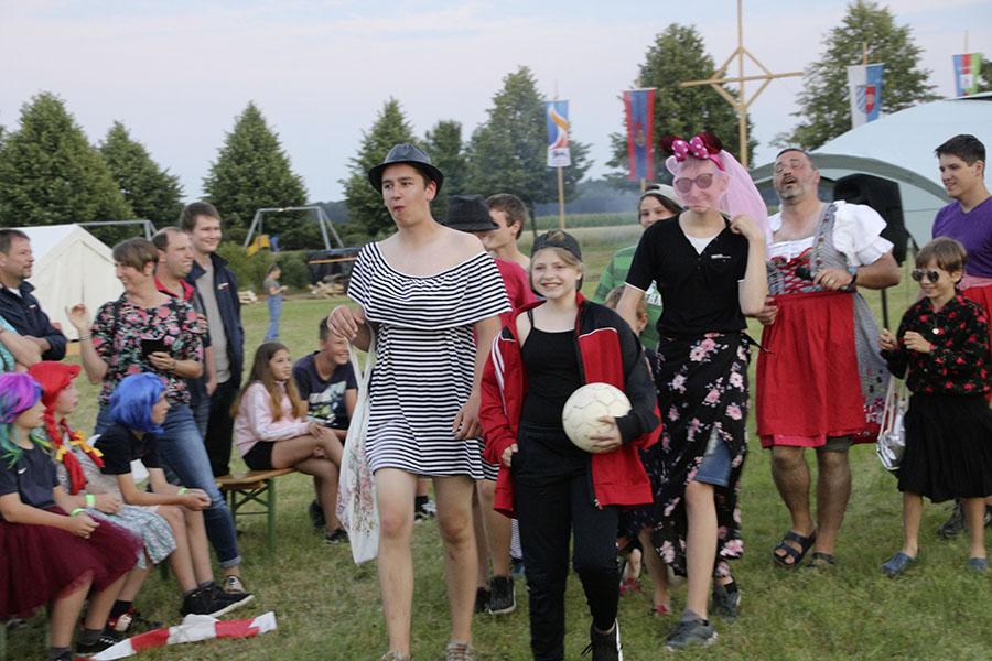 Zeltlager in Scheidental