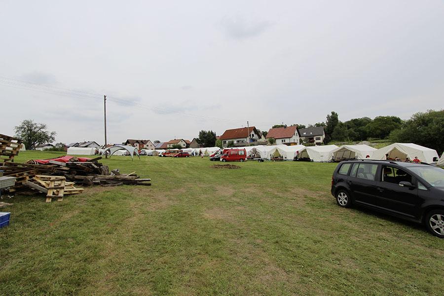 Zeltlager in Laudenberg