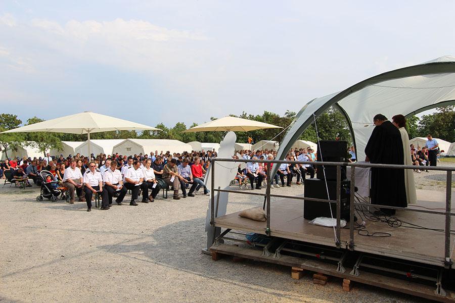 Zeltlager in Wolferstetten