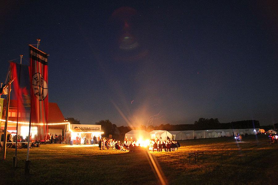 Zeltlager in Scheidental