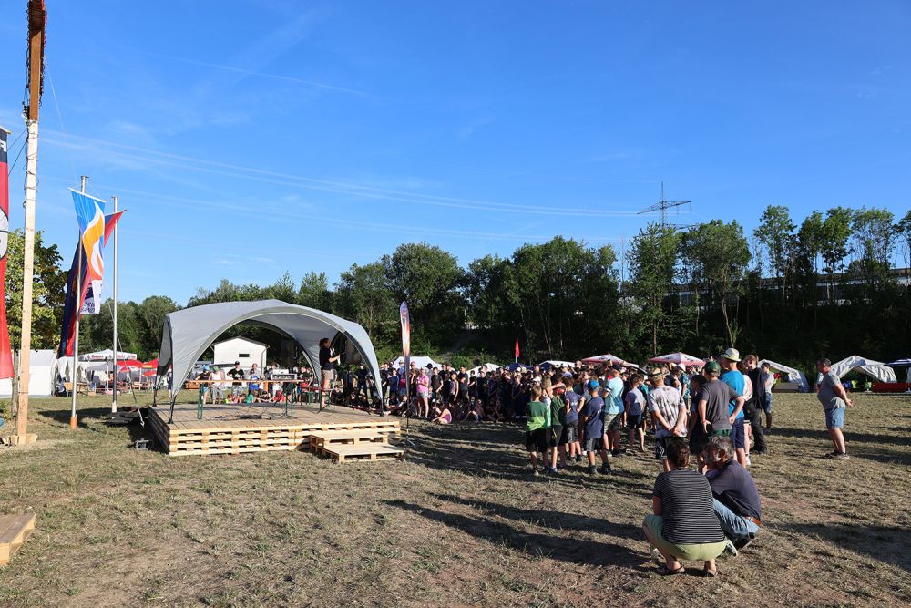 Zeltlager in Bödigheim