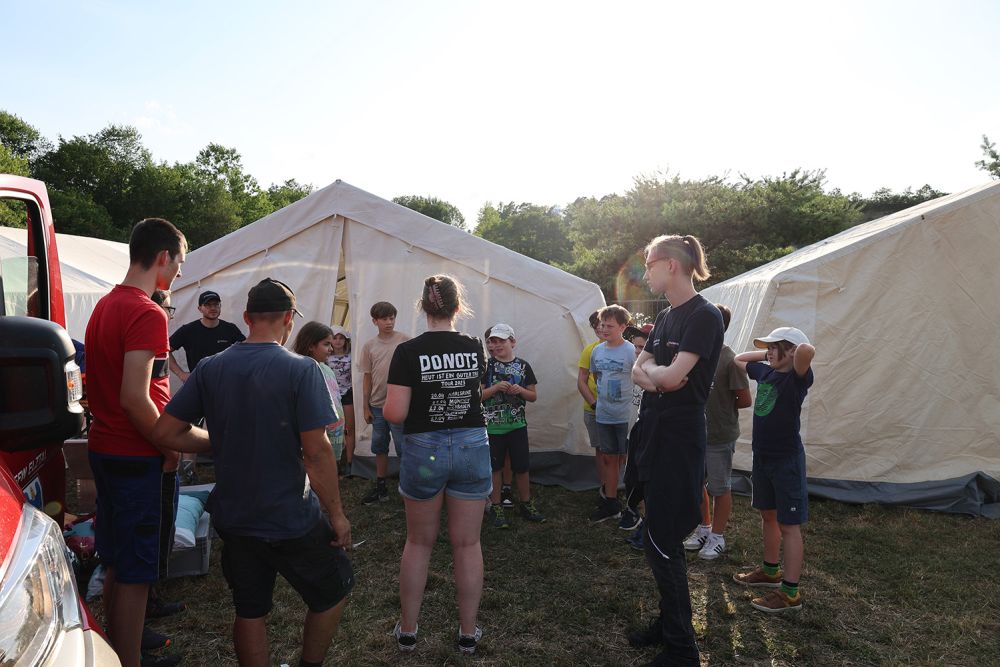 Zeltlager in Bödigheim