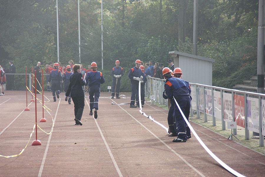 Schnelligkeitsübung bei der Jugendleistungsspange in Buchen
