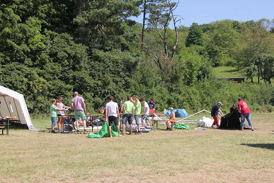 Lagerolympiade in Hettingen
