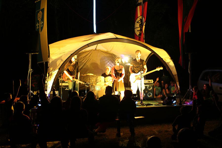 Zeltlager in Hettingen