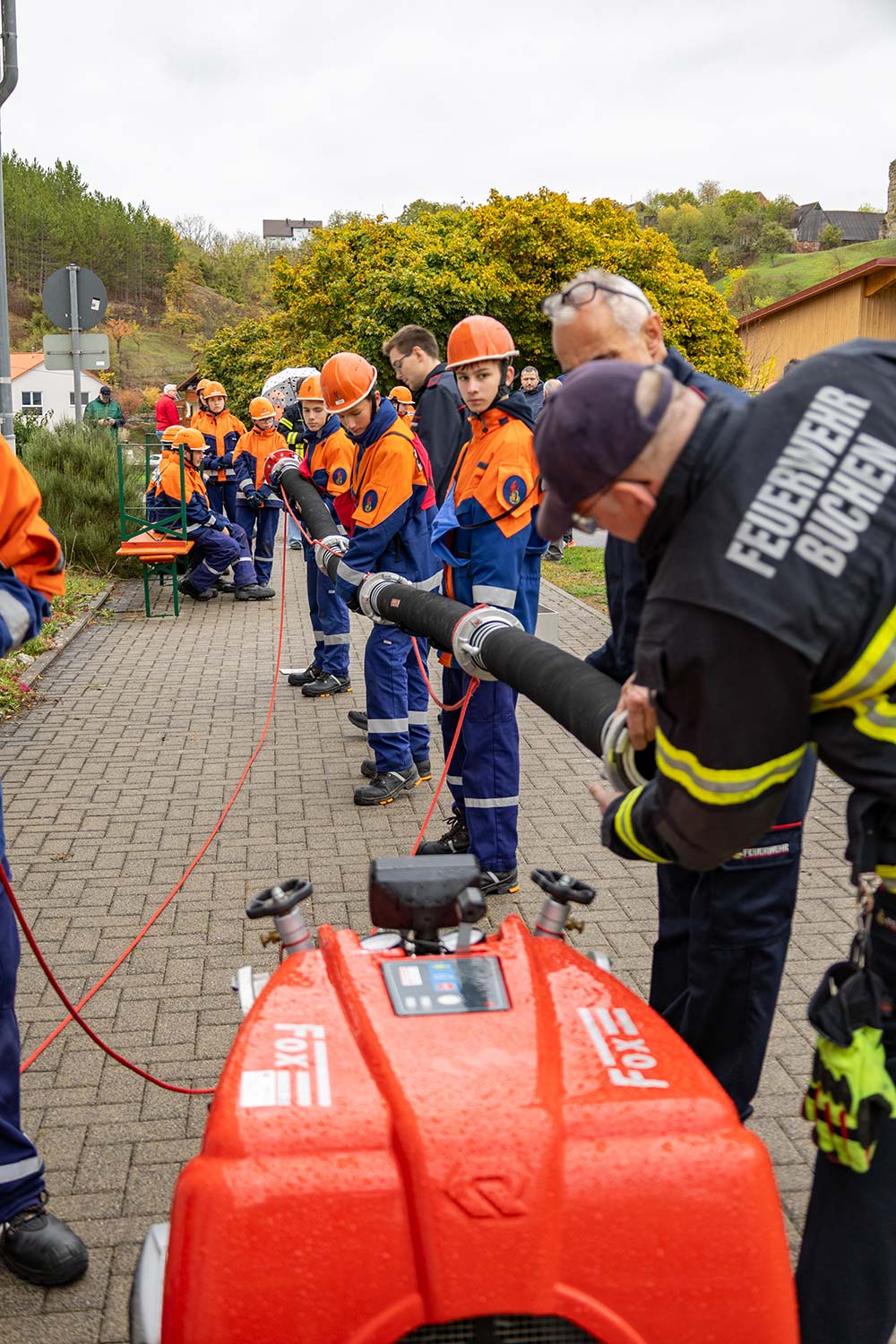 Eindrücke von der Abnahme der Jugendflamme Stufe 2 in Schweinberg