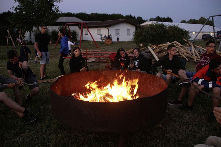 Zeltlager in Scheidental