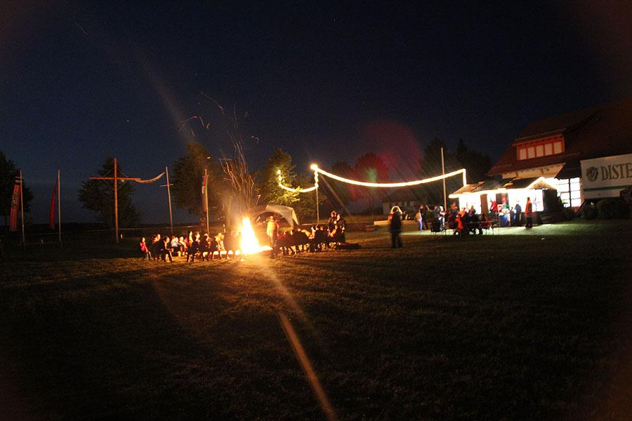 Zeltlager in Scheidental