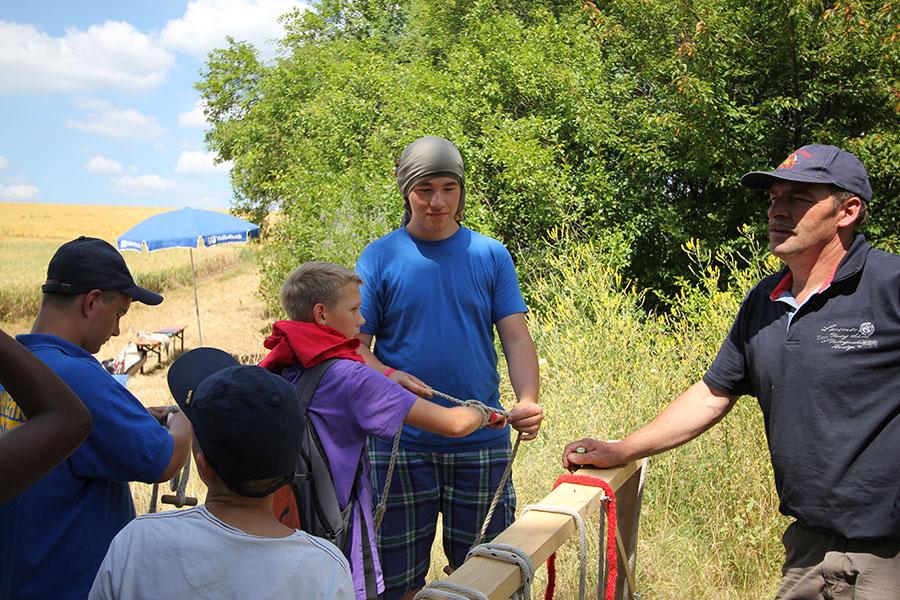 Zeltlager in Hettingen