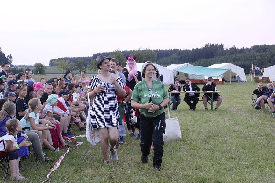 Zeltlager in Scheidental