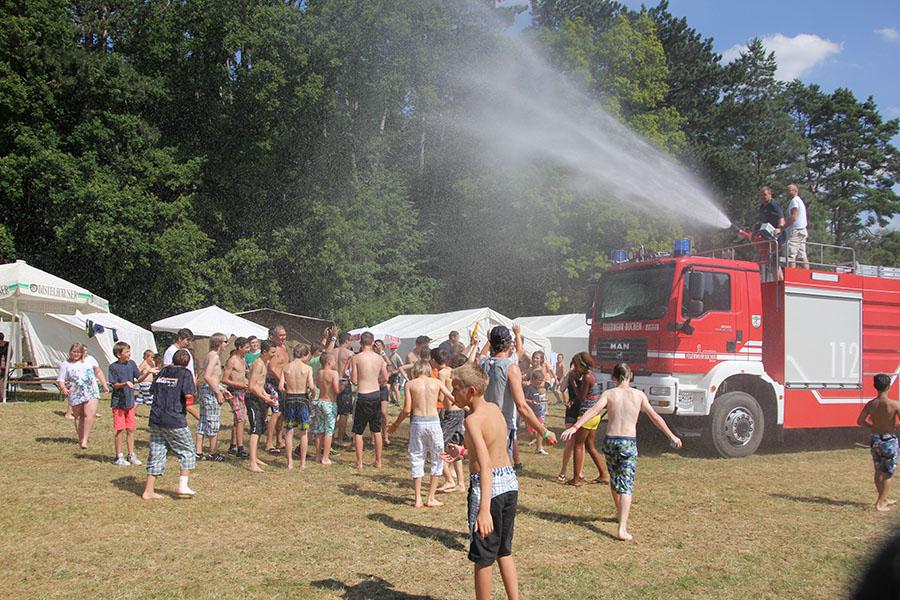 Zeltlager in Hettingen