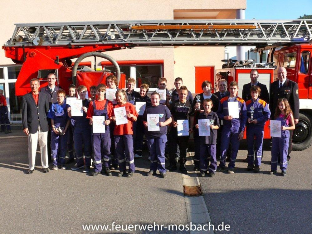 40 Jahre Jugendfeuerwehr Mosbach