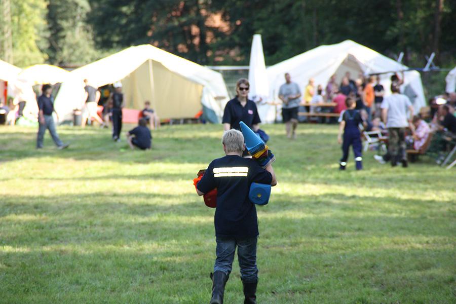 Zeltlager in Rittersbach